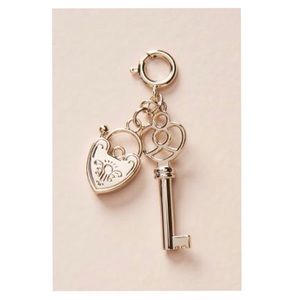 Lock & Key Romantic Decorative Charm